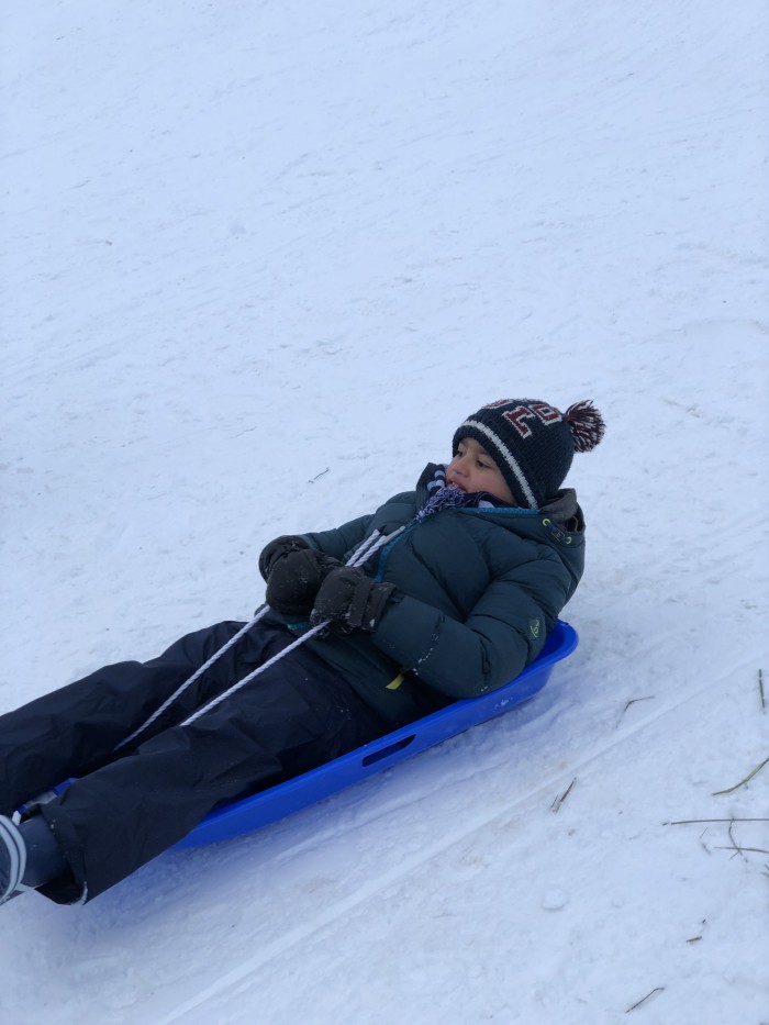 3 Sledging today