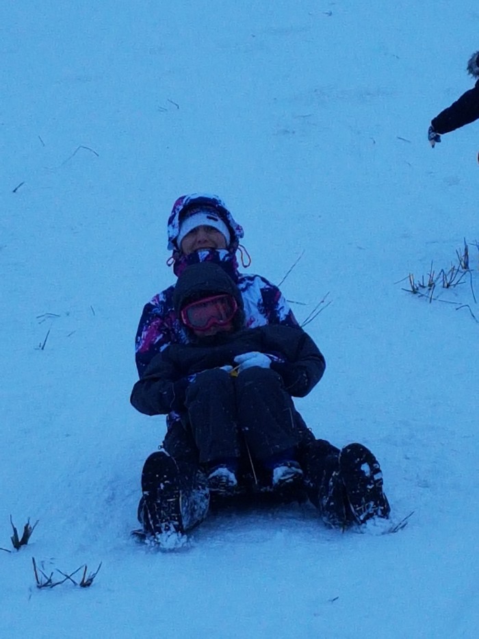 Glenshee sledging and boarding fun