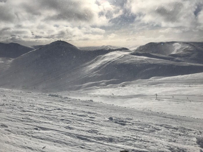 1 View from Carn Ausda traverse, Tues 6th Feb '17